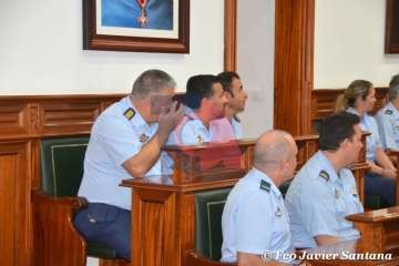 El Ejército del Aire 'aterriza' en la historia de Telde (Foto TA/Francisco Javier Santana)